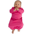 American Apparel Infant Baby Rib Long Sleeve Gown